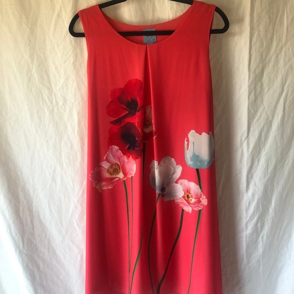 Woman's CeCe Garden Bloom Shift Dress - Picture 2 of 4